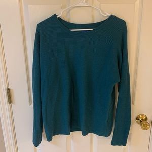 Apt 9 teal green sweater, L